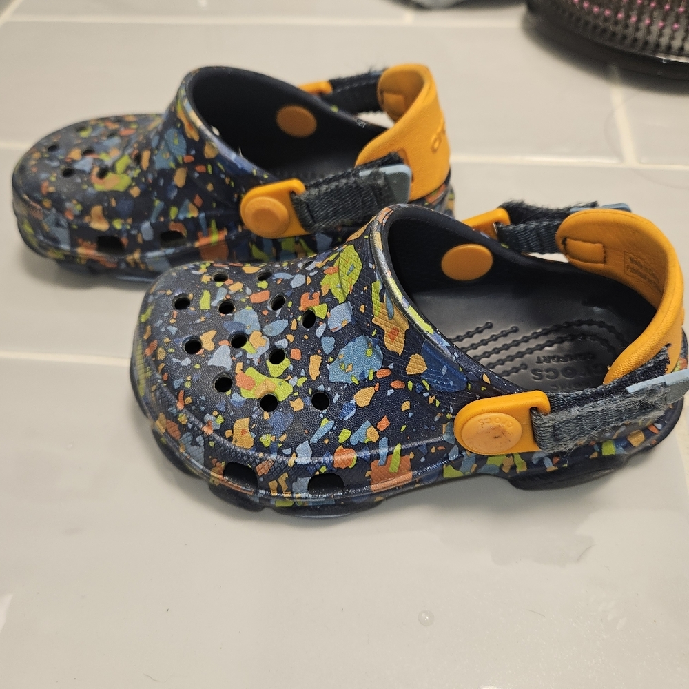 Crocs Unisex Child Classic All Terrain Terrazzo Clog